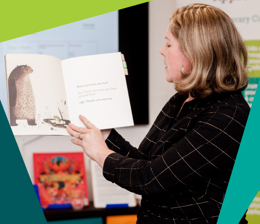 Teach through a text pedagogy