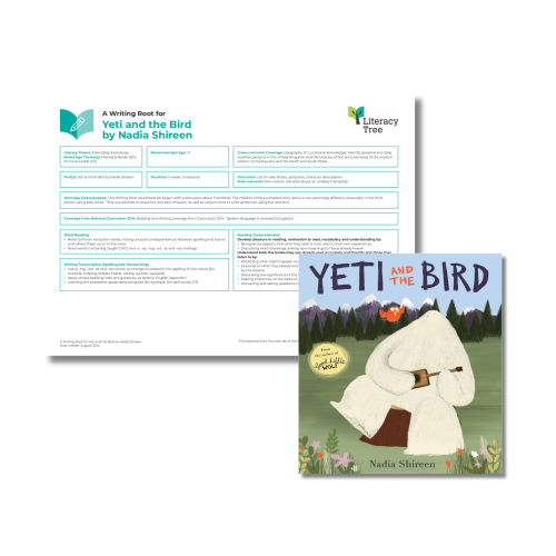 A Writing Root for Yeti and the Bird