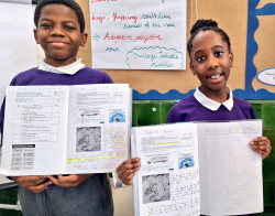 Writing sample - Brunswick Park Primary School, Southwark