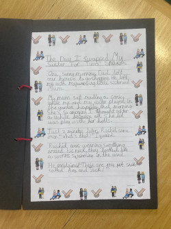 Writing sample -  St James The Great RC Primary School, Southwark