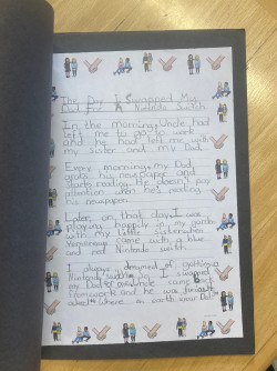 Writing sample -  St James The Great RC Primary School, Southwark